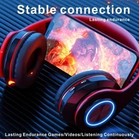 Wireless Bluetooth 5.0 Headphone With Microphone On-Ear Headset Stereo Sound Earphones Sports Gaming Foldable Headphones Game - Image 4