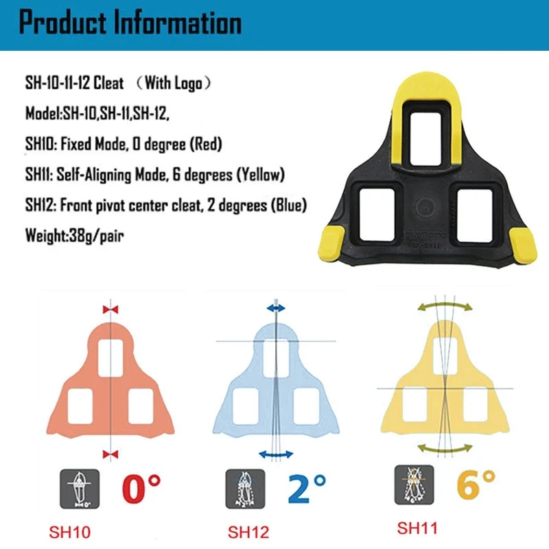 Shimano Road Bike Pedal Cleat SH11 Bicycle Cleats Cleats Original Box Shoes Bike Pedal Road Cleat Speed System SH10 SH11 SH12