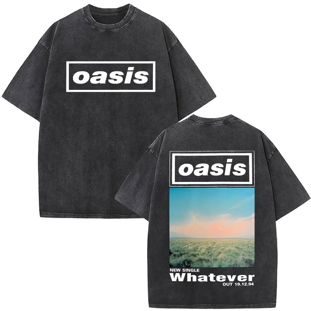 Rock Band O-Oasis Live 25 Tour Don't Look Back in Anger T Shirt