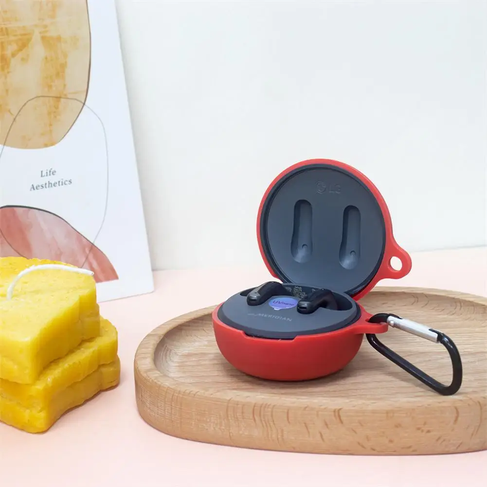 Custodia Per Auricolari In Silicone Compatibile Per Lg Tone Free Fp9/Fn7/Fn6/Fn5/Fn4 Cuffie Bluetooth Scatola Di Immagazzinaggio Impermeabile Scatola 