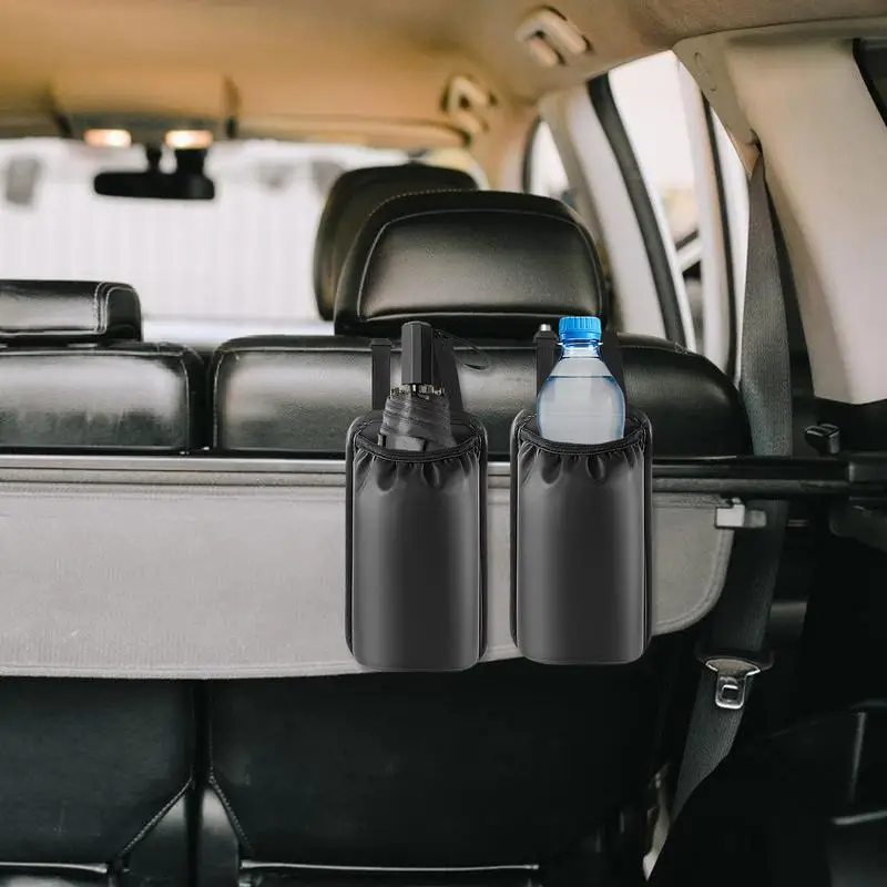 Fire Extinguisher Car Mount Fire Extinguisher Mount Easy Installation Water Cup Storage Bag Holder Pack For Car Seat