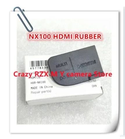 Nuove Parti Di Riparazione Del Cappuccio In Gomma A/V Out Per Videocamera Sony Pxw-Z150 Hxr-Nx100 Z150 Nx100