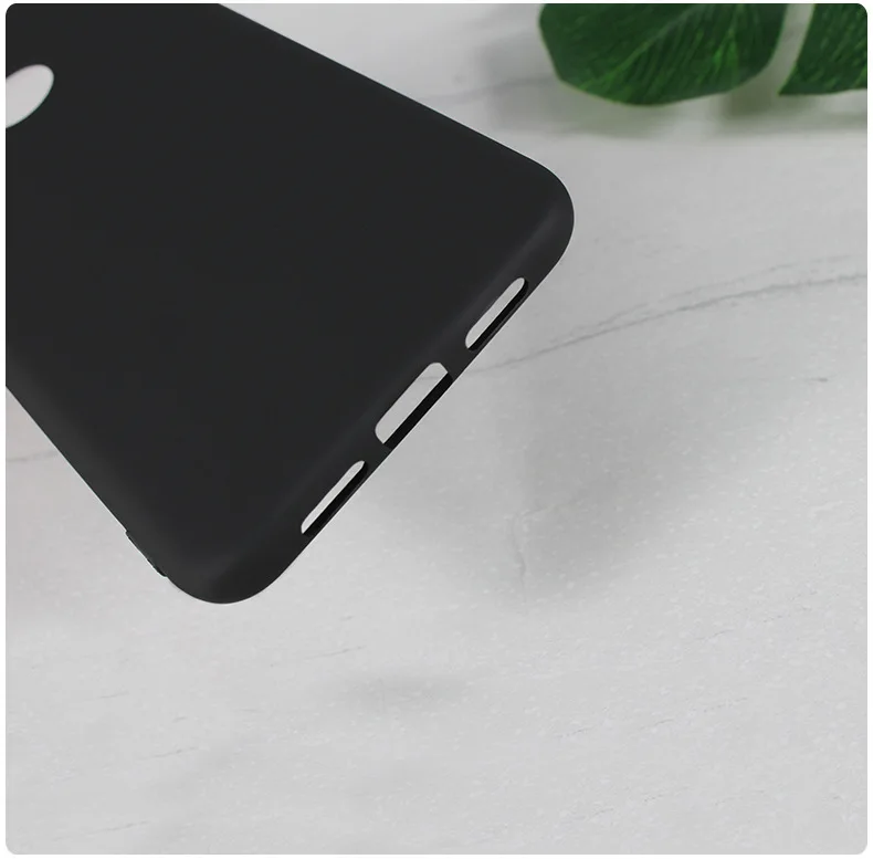 Premium Frosted Silicone Phone Case - Soft TPU Back Cover for Huawei Honor 8A/Y6 2019