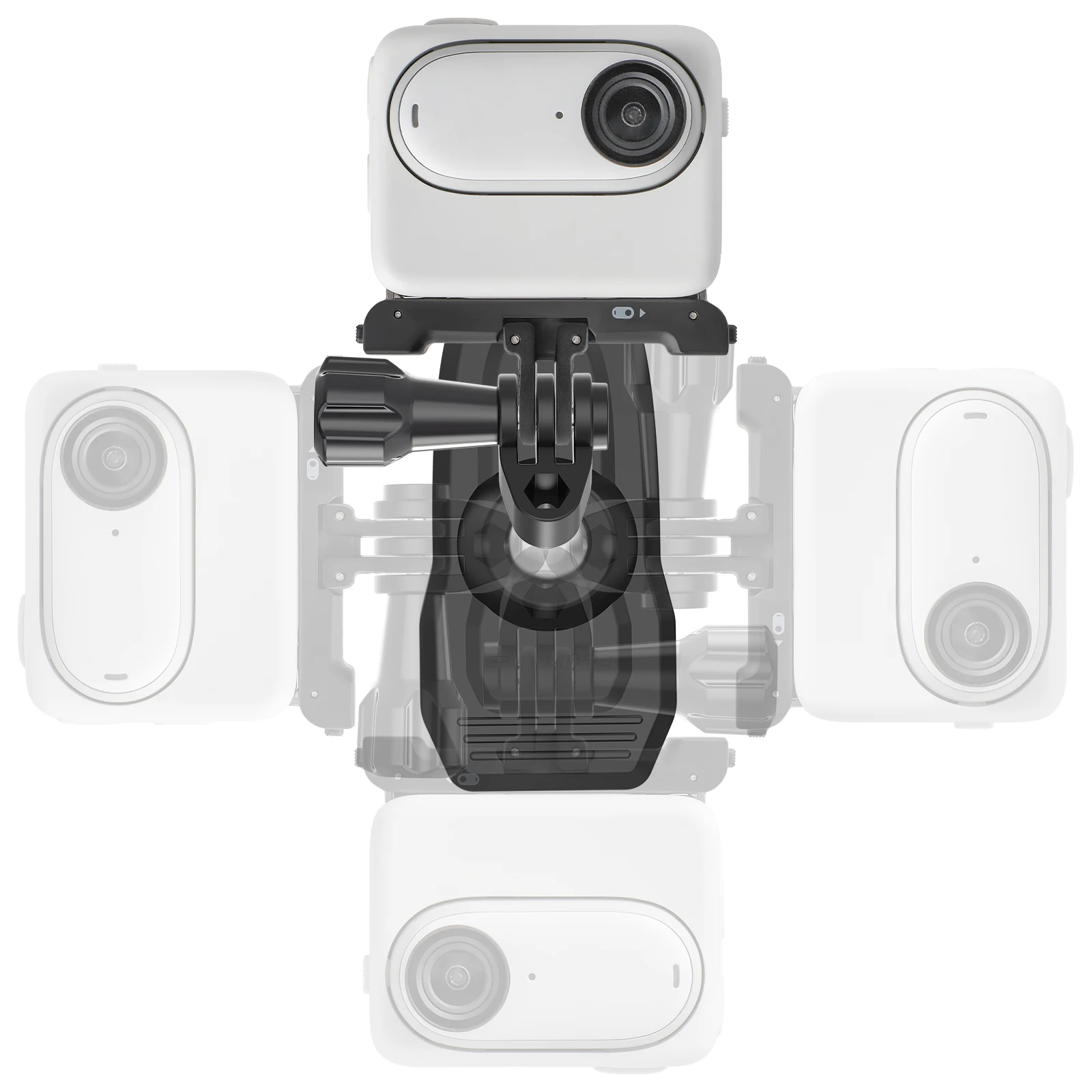 Фото Для Insta360 GO3 Action4 универсальное магнитное крепление 360 градусов GoP 12 Спортивная камера рюкзак зажим №3