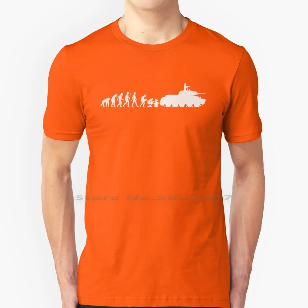 Tank Evolution T Shirt 100% Cotton %Doftanks World Oftanks Warthunder Wot Rocket Wotstrike World Of Strike Pc Gaming Gamer