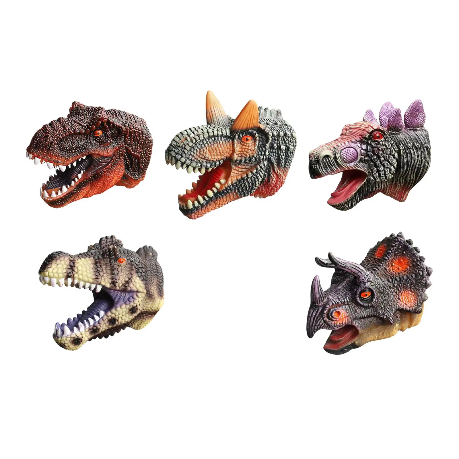 Dinosaur Hand Puppet Simulation Early Development Activity Toy Hand Puppet