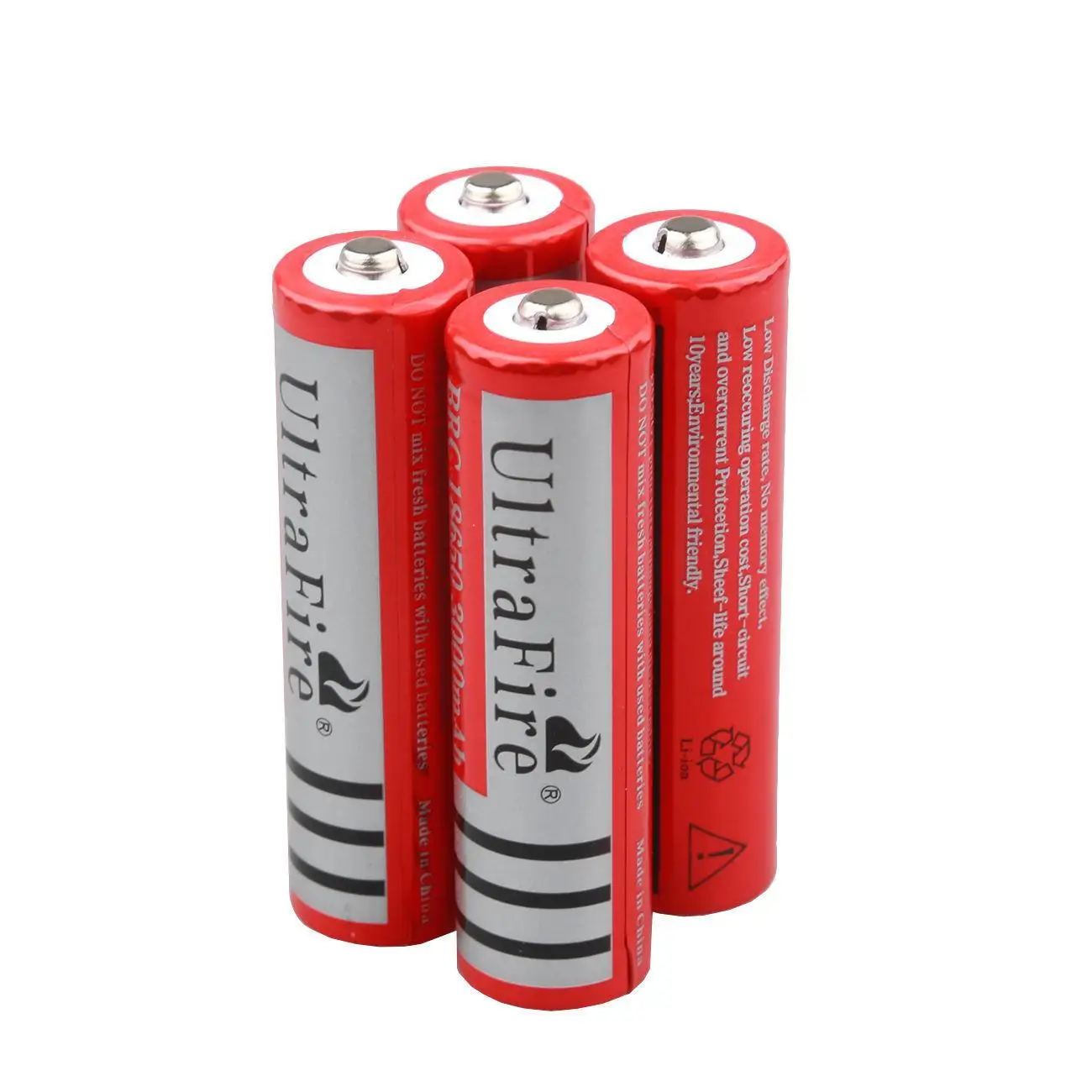 18650 4800mAh 3.7v Li ion Rechargeable Battery for LED Flashlight