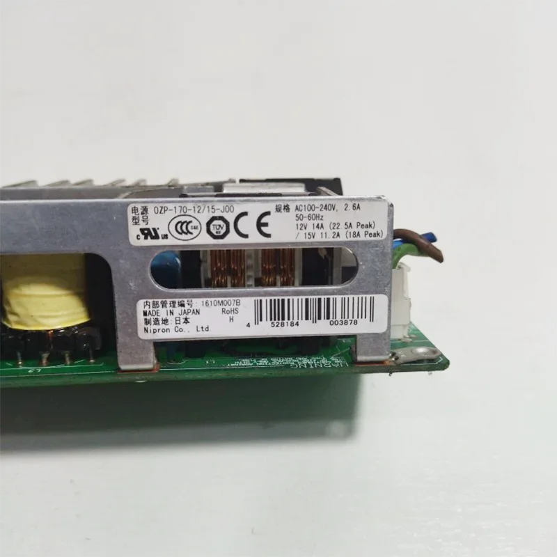 For NIPRON Switching Power Supply OZP-170-12/15-J00 12V 14A 15V 11.2A 4 For NIPRON Switching Power Supply OZP-170-12/15-J00 12V 14A 15V 11.2A - Image 2