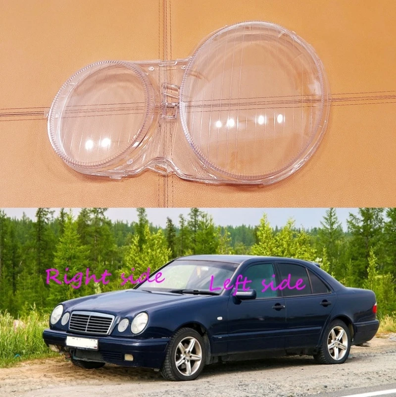 Для Mercedes-Benz E-Class W210 E200 E240 E260 E280 E320 E4300 2001- 2003 2004 крышка автомобильной фары объектив |