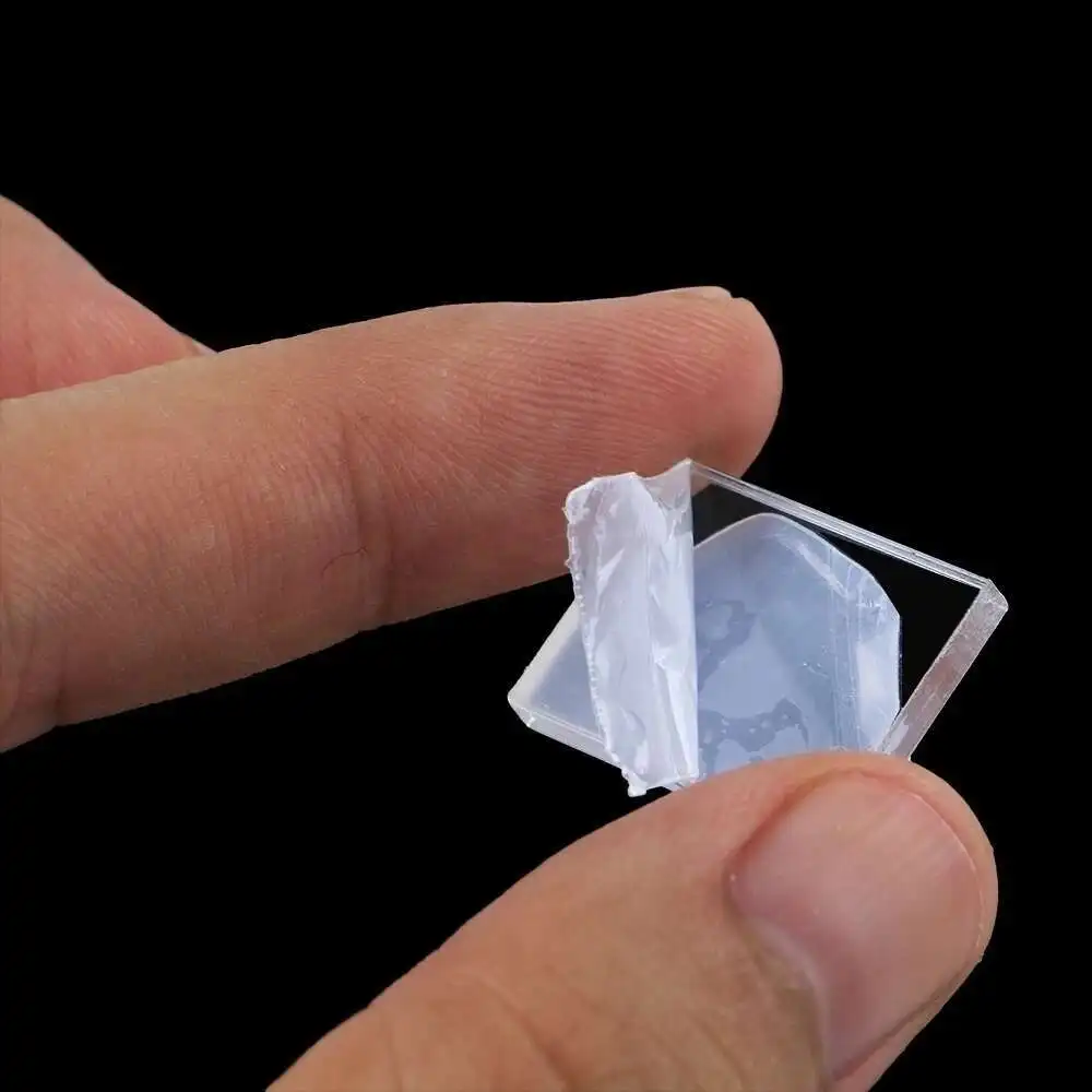 아크릴 투명 퍼스펙스 시트 컷 플라스틱 투명 보드, 퍼스펙스 패널, 내구성 문 및 간판 장식, 75x55mm, 10 개