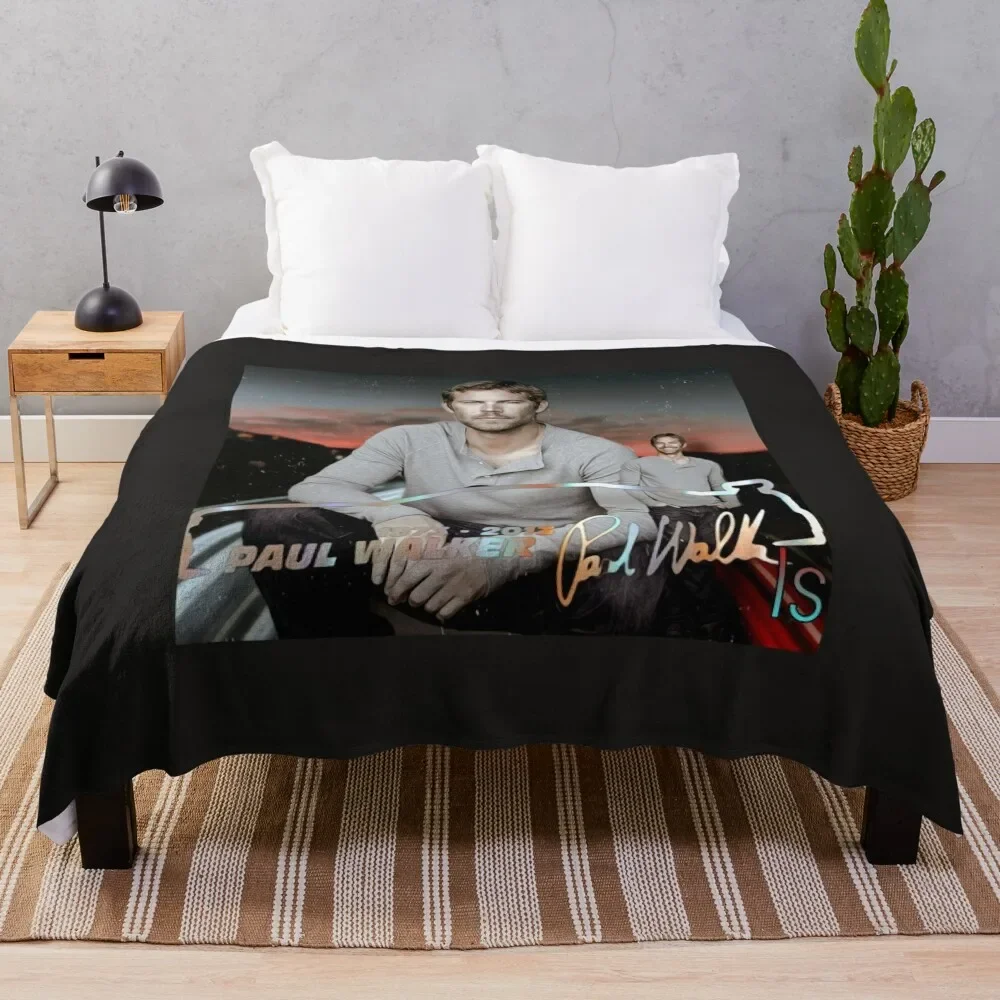 

Paul walker Throw Blanket Shaggy Summer Blankets