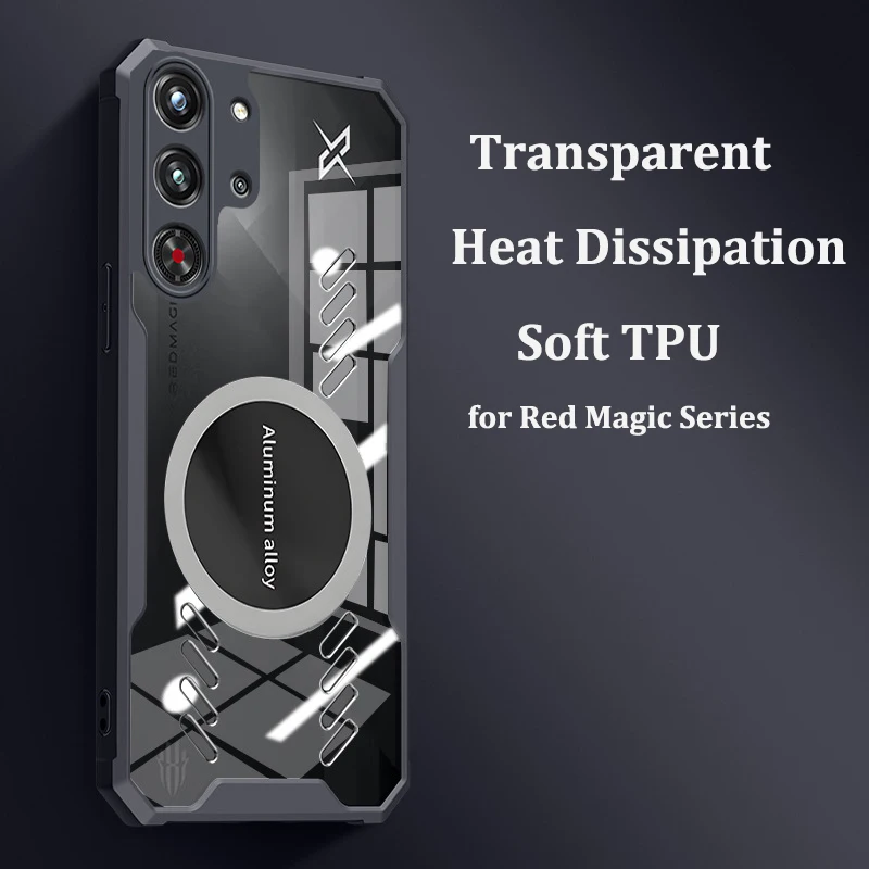 Graphene Heat Dissipation Shockproof Magnetic Game Case with Air-Bag Protection
