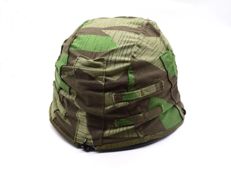 Housse de casque réversible Deuxième Guerre mondiale allemande M35 M40