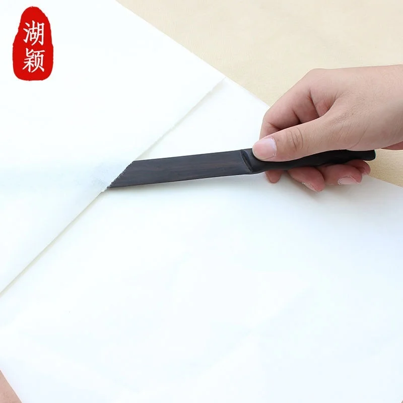 Chinese style ebony xuan paper paper cutter rice calligraphy supplies envelope opener wood letter opener