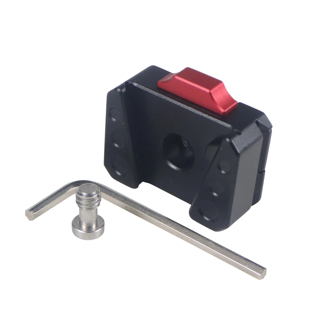 Description Picture 6 of itemField Monitor Quick Release Clamp Fast Switch Slide Plate V Mount for 38mm Arca Type Tripod Camera Gimbal Video Phone LED Lights