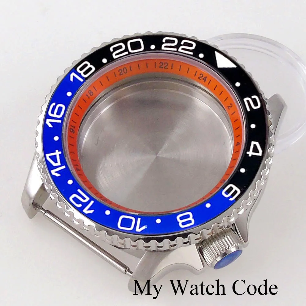 nh34 ケースセット 41mm SSKX001 GMT Watch Case for NH34 NH35 NH36 NH38 Movement