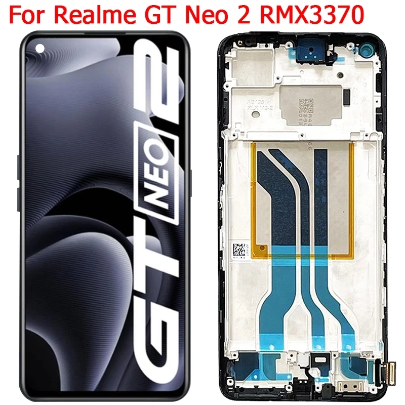 DISPLAY LCD TFT Per Oppo Realme Gt Neo 2 Rmx3370 Touch - Foto 2
