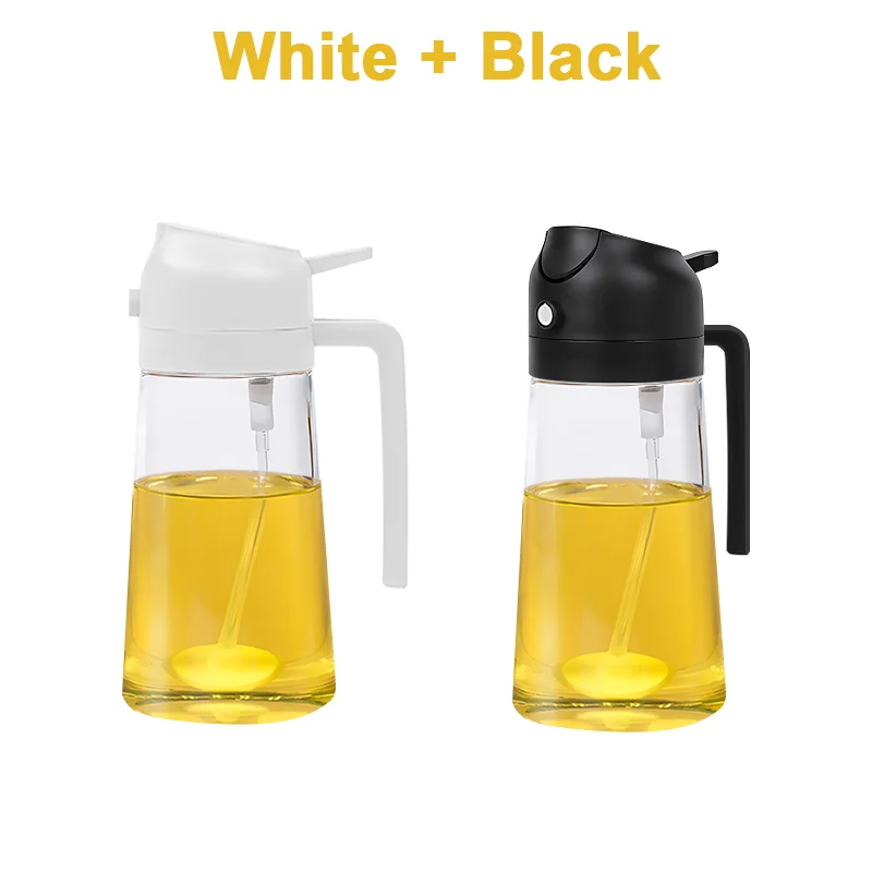 2-in-1 Kitchen Oil Sprayer and Pouring Bottle