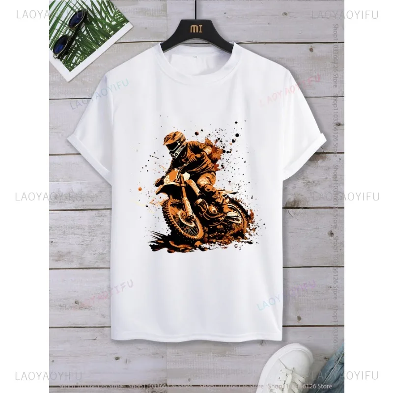 

Classic Motorcycle Club Unique Graphic T Shirts Cool Motorcycle Man Printed T-shirt New Arrival Short Sleeve O-neck Leisure