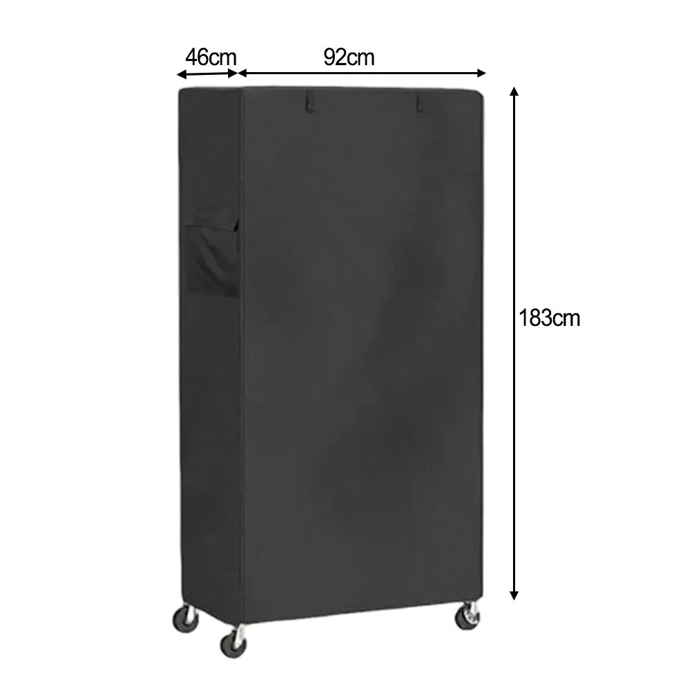 Weatherproof Shelf Cover Designed from 420D Oxford Fabric Includes Strong Zippers for Easy Storage Management and Protection 3