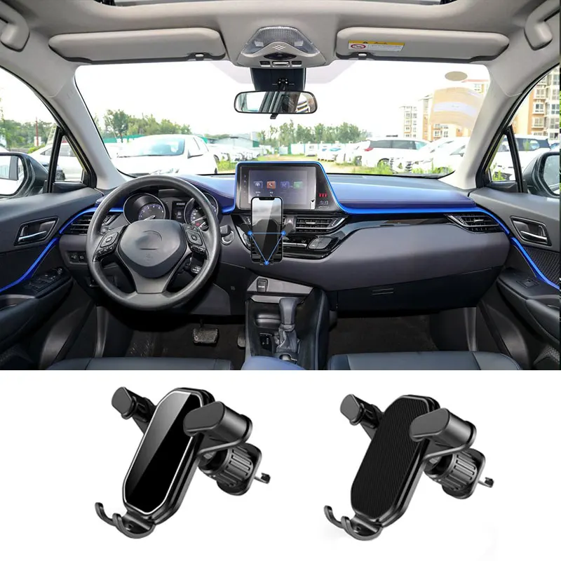 Universal Gravity Car Cell Phone Holder For Toyota Camry Chr Corolla