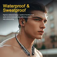 EARDECO Sport Bluetooth Headphone 80 Hours Playback Wireless Headphones Bass Stereo Neckband Phone Headphone Headset with Mic - Image 6