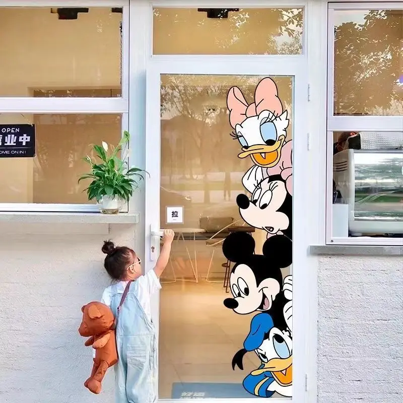 Sticker Décoratif Disney Personnages pour Porte & Fenêtre