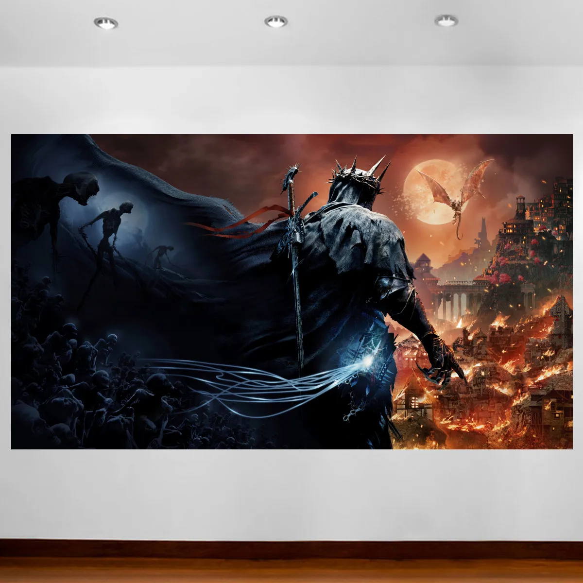 Lords Of The Fallen Poster Diablo Videogioco Poster Tela Pittura Murale Camera Da Letto Decalcomanie Da Parete Camera Wall Art Sticker Home Decor