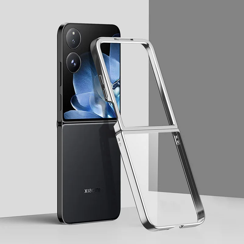 Sleek Transparent Electroplated Protective Phone Case - Ultra Thin & Flexible