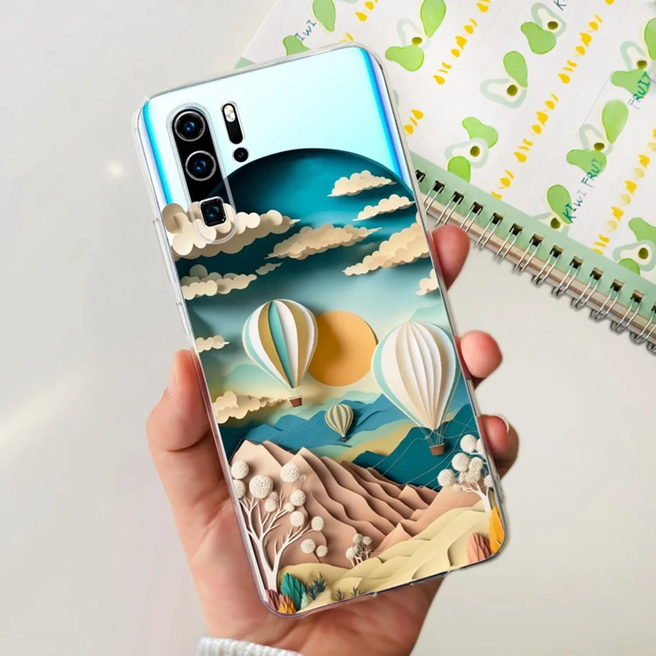 Lovely Printing Soft Silicone TPU Back Cover - Vibrant Design Phone Case