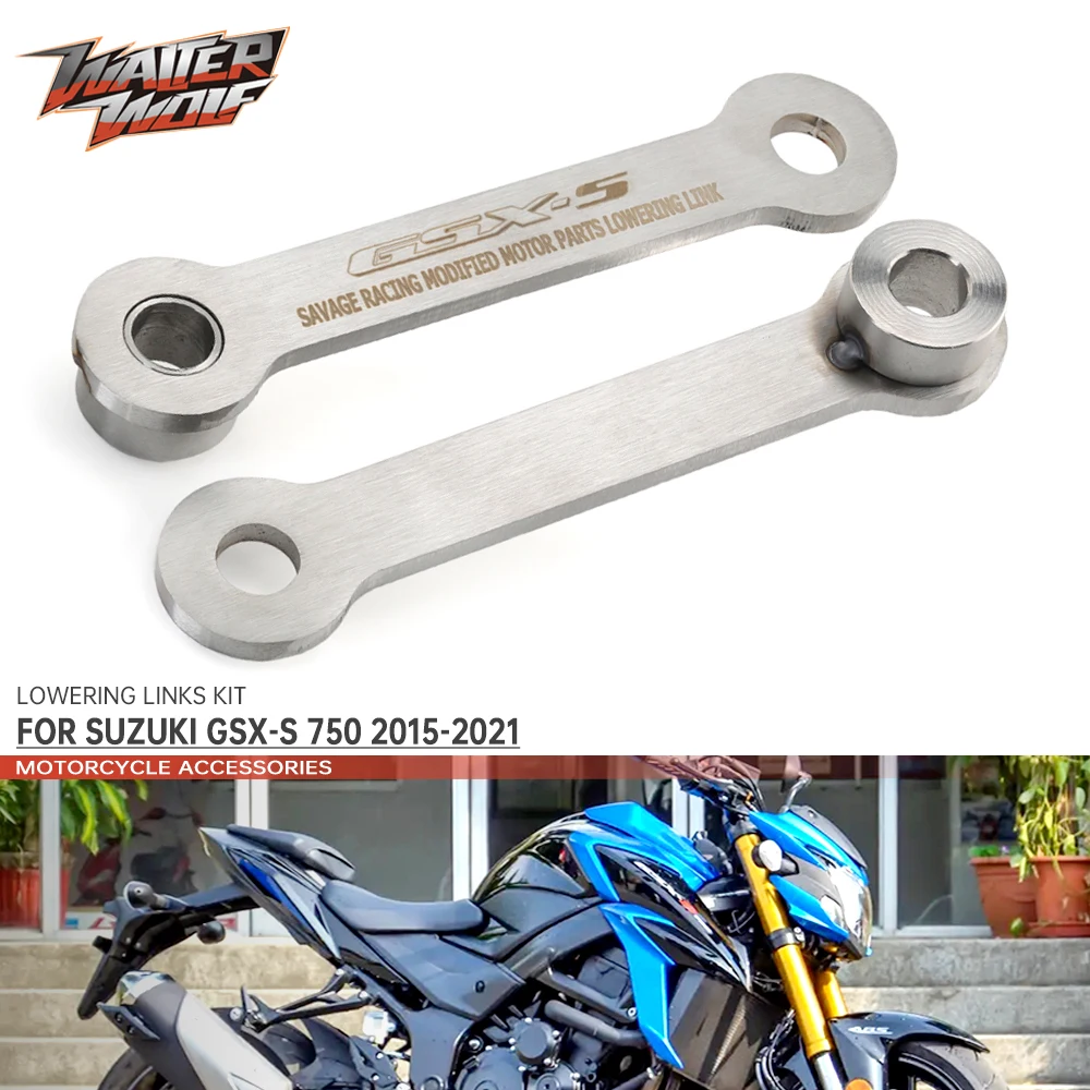 

Lowering Links Kit For SUZUKI GSXS 750 2015-2021 Motorcycle Accessories Rear Suspension Linkage Cushion Lever GSX S750 GSXS750