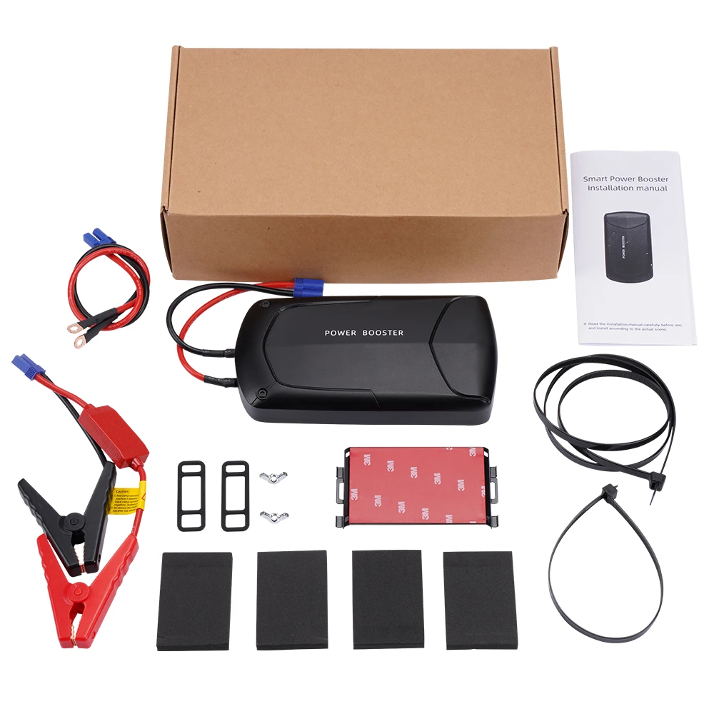 Fast Charging Smart Power Booster Car Jump Starter Fuel-saving Battery Mate Ultra-low Temperature APP Real Time Monitoring noco gb40 Jump Starters