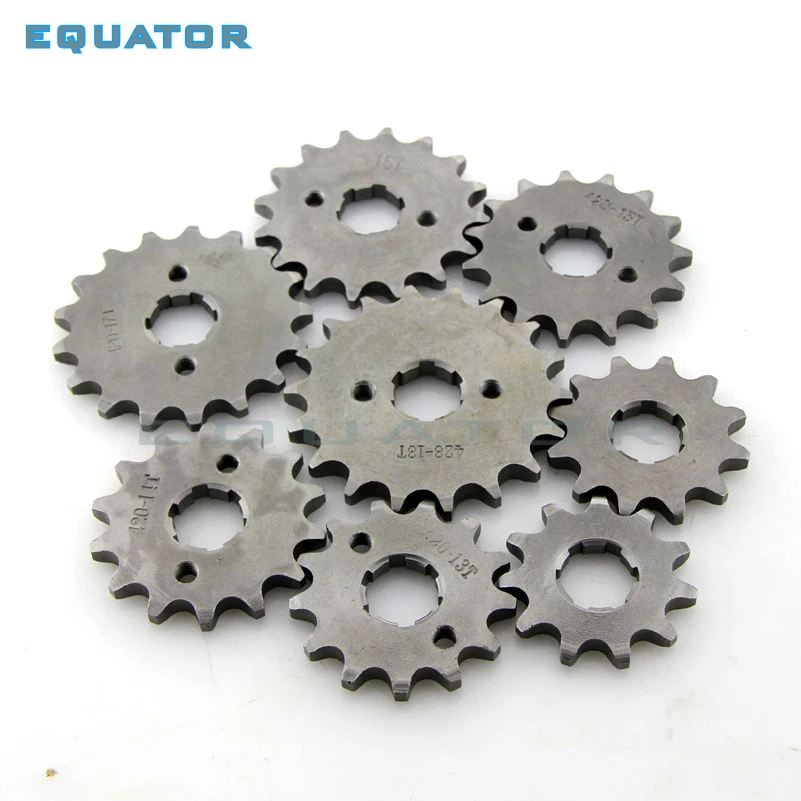 420 20mm 10T 11T 12T 13T 14T 15T 16T 17T 18T 19T 20T Engine Sprocket for motorcycle ATV Dirt Pit Bike Go Kart 4 Wheeler Quad