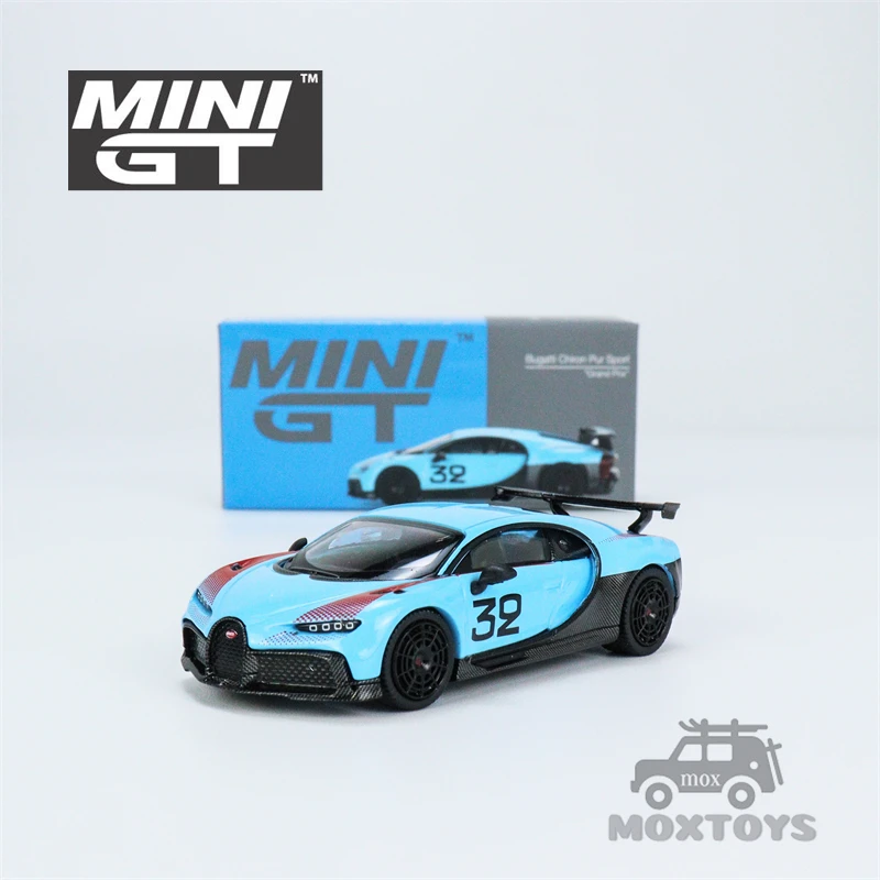 

MINI GT 1:64 Bugatti Chiron Pur Sport Grand Prix LHD Diecast Model Car