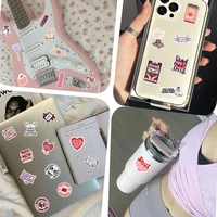 52/102PCS Pink Smutty Romance Bookish Spice Reader Dragon Girl Cartoon Sticker Aesthetic Kindle Ipad Phone Laptop Diary Sticker 2