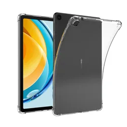 Crystal Clear Shockproof Case - Soft TPU Anti-Fall Cover for HUAWEI MatePad T10s (Clear)