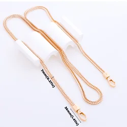 Elegant Metal Chain Strap - 90cm (Snake Bone Chain)