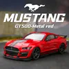 1:32 Ford Mustang Shelby GT500 Alloy Sports Car Model Diecast & Toy Vehicles Metal Car Model Simulation Collection Kids Toy Gift 1