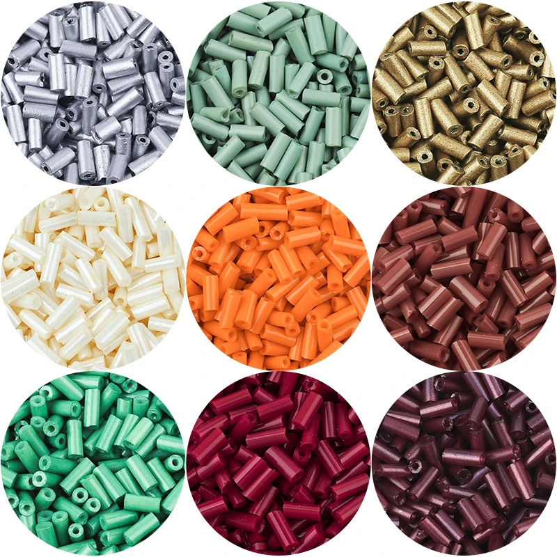 Apx 340pcs Lacquer That Bake Czech Glass Seed Beads for Jewelry Making