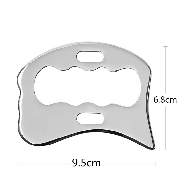 Stainless Steel Gua Sha Scraping Massage Tool  Physical Therapy Stuff Scraping Board For Back Legs Arms Neck Shoulder Massage
