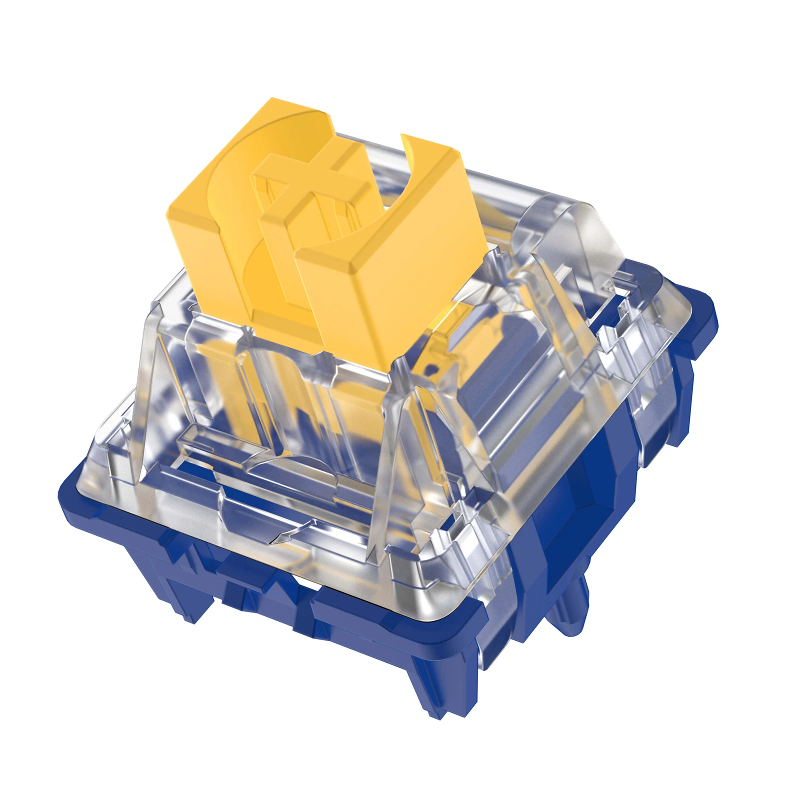 Durock Velocidade Prata Interruptores mm Atuação Linear Interruptor 13.45 mm Longo Pólo Stem 48g Estendido Primavera Splash Irmãos Caixa Interruptor - Imagem 6