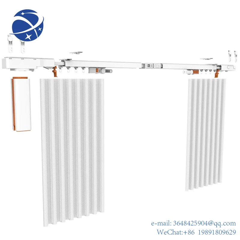 

Смарт-драйверы для штор YYHC Tuya со сращивающейся дорожкой, приложение для дома, без ремня, дистанционное управление шторками, Alexa Google Home