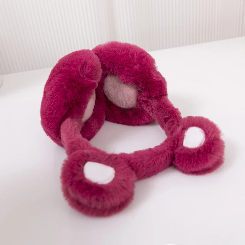 Kid Collapsible Solid Earmuffs Girl Velvet Ear Soft Muffs Winter Warm Child Outside Warm windproof Ear Shield Accessories