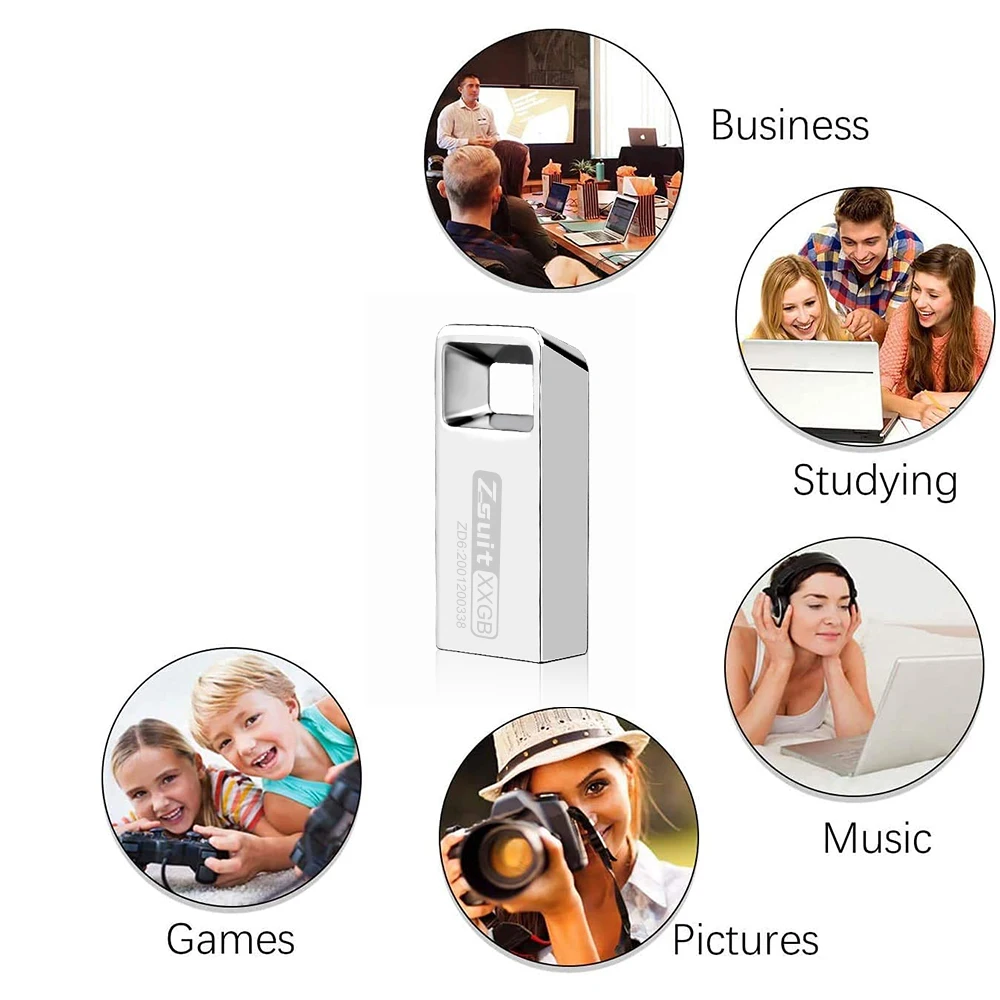 USB Flash Drive 10Pcs 128G 64GB 32GB 16GB 3.0 Real Capacity Waterproof