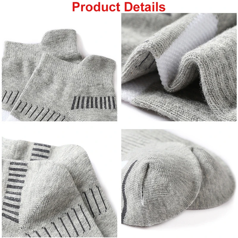 3 Pairs Sports Socks Breathable Athletic Cushioned Support Ankle Socks High Quality Fitness Sport Basketball Running Socks