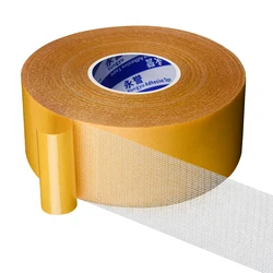Heavy Duty Double - Sided Fabric Tape with High Tack Fiberglass Mesh (20mX60mm)