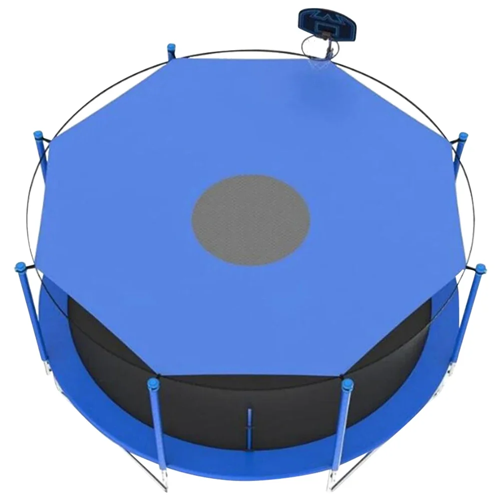 Trampoline Protective Cover 6/8/10ft Trampoline Cover Sun-Protection Trampoline Shade Cover Trampolines Sunshade Accessories for Outdoor Backyard Playground