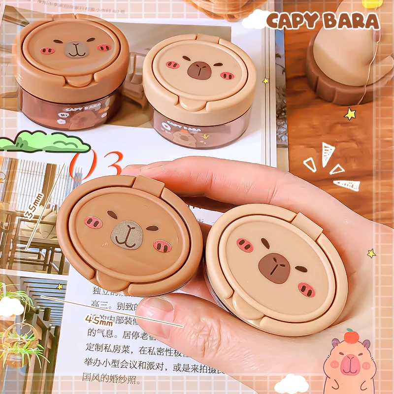 카와이 문구 용품 바 교사 액세서리 학교 유용한 귀여운 카피 바라 연필 깎이 미적 학교 용품