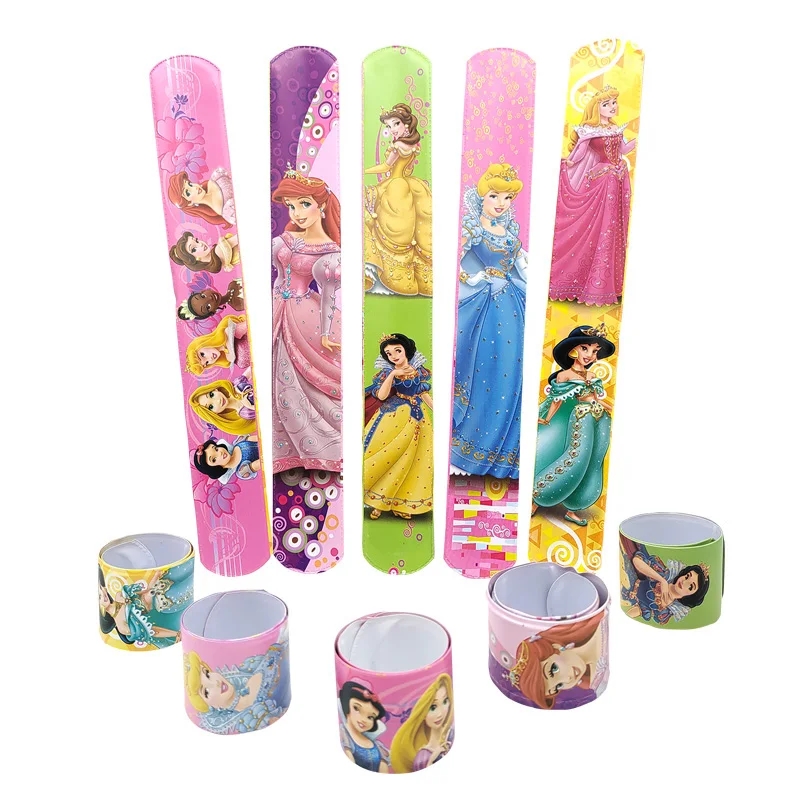 10PCS Disney Princess Party Favor Slap Bracelet Girl Happy - Main Image