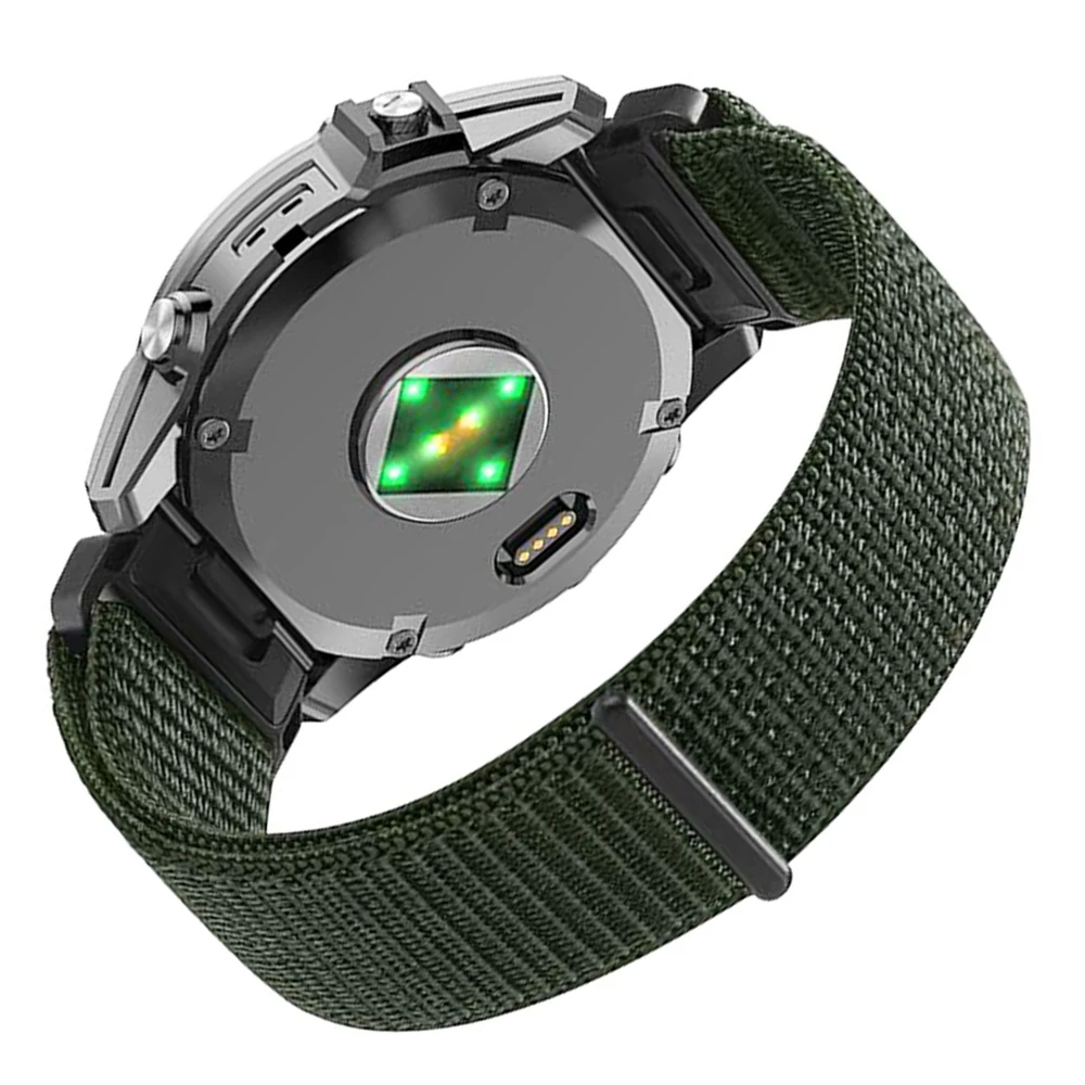 Breathable Nylon Sports Watchband - QuickFit Design, 22mm/26mm